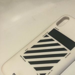 Off white iPhone X case
